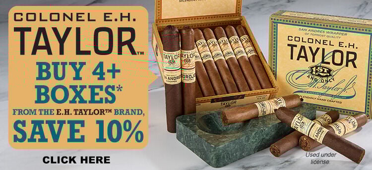 Wholesale E. H. Taylor Cigars | Meier and Dutch