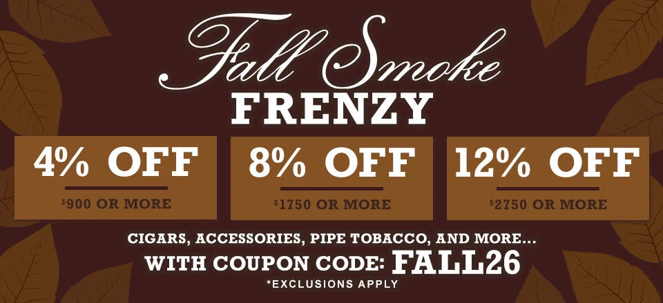 Fall Smoke Frenzy 2026 | Meier and Dutch