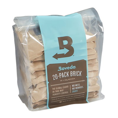 Boveda 60g Humidification Packets - 72% Brick of 20