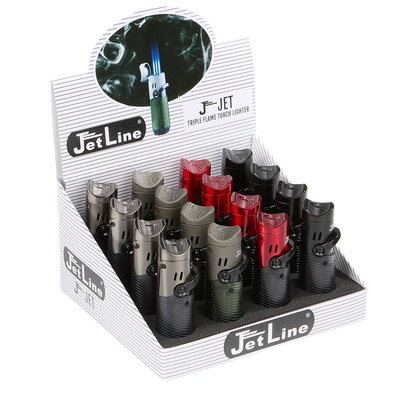 JetLine J-Jet Triple Torch Lighter Display