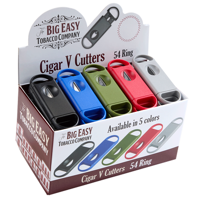 Big Easy 54-Ring V-Cutter Assorted Display [50 Cutters]