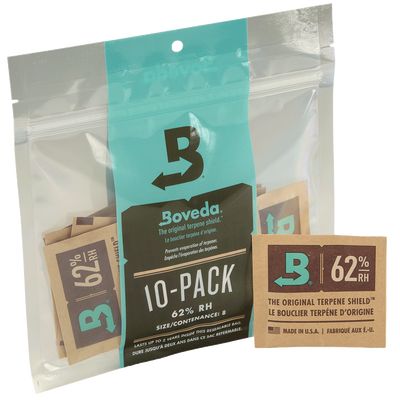 Boveda 8g Humidification Packets - 62% Pack of 10