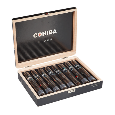 Cohiba Black Robusto (Crystal Tubo) (5.5" x 50)