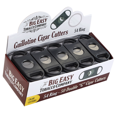 Big Easy 54-Ring Double 'G' Cutter Display [50 Cutters]