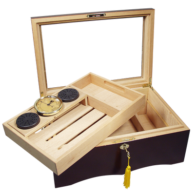 El Rey Glass Top Humidor