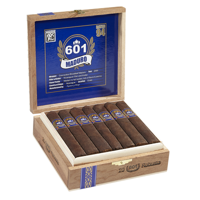 601 Serie Blue Box-Pressed Maduro