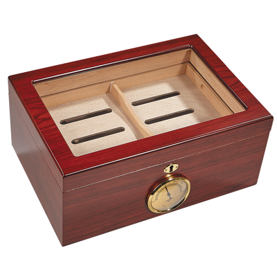 Bally II Glass-Top Humidor