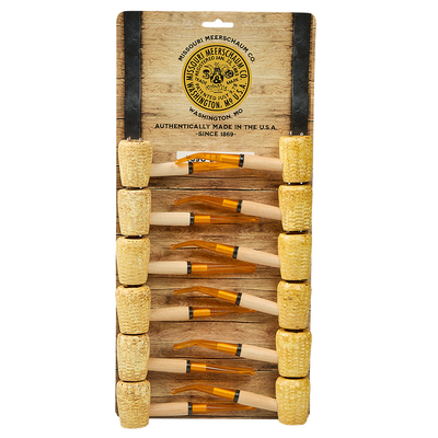 MO Meerschaum Legend Assorted Bent Pipe Display