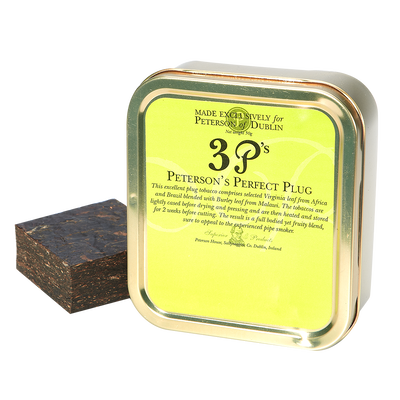 Peterson 3 P's Perfect Plug Pipe Tobacco