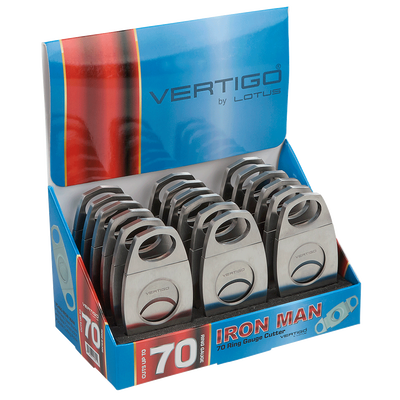 Vertigo Iron Man 70-Ring Steel 18-Cutter Display