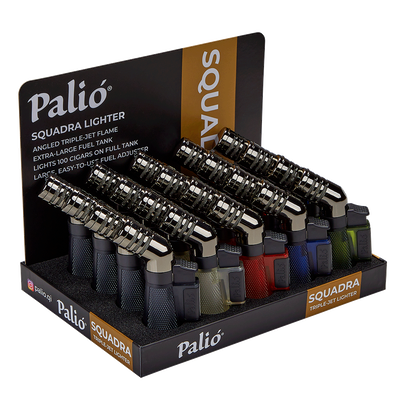 Palio Squadra Triple Torch Lighter Display
