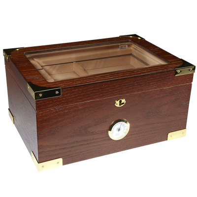 Milano Glass-Top Humidor