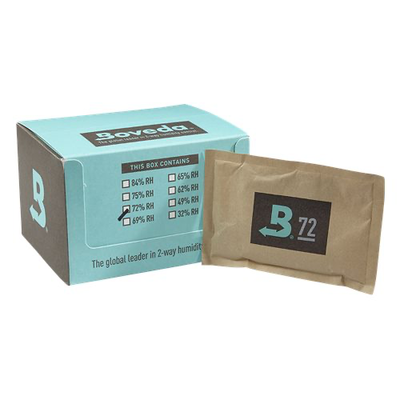 Boveda 60g Humidification Packets - 72% Cube of 12