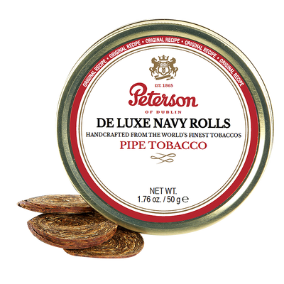 Peterson De Luxe Navy Roll Pipe Tobacco